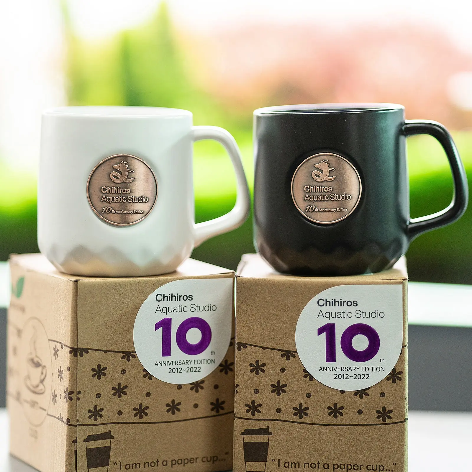 Chihiros 10th Anniversary Ceramic Cup – DISCONTINUED (FOR DISPLAY ONLY) - Image 5