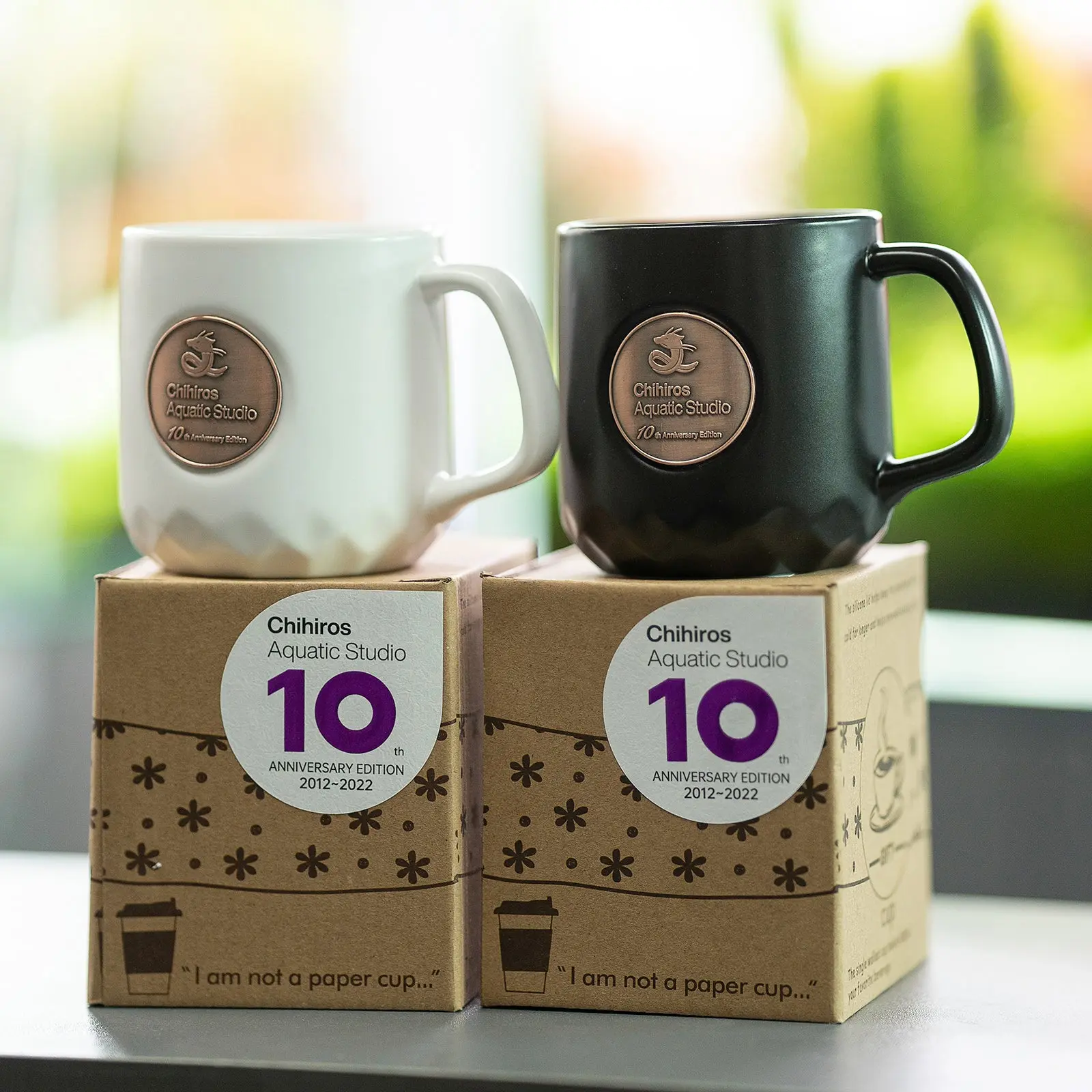 Chihiros 10th Anniversary Ceramic Cup – DISCONTINUED (FOR DISPLAY ONLY) - Image 6
